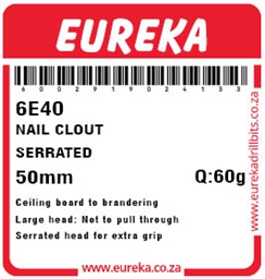 6E40 - Clout Nail -6E40_label_T